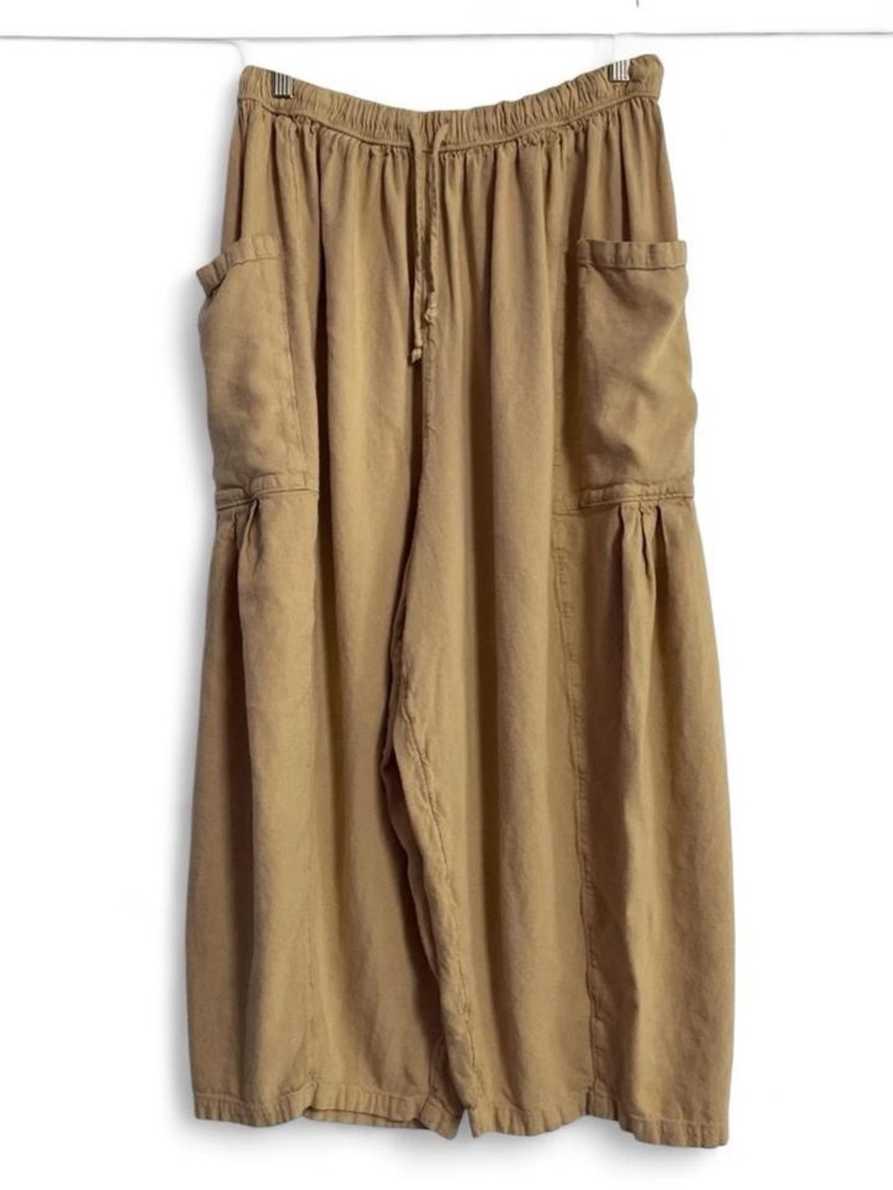 Free People Quinn Pants in Oat Bran Taupe Small - Picture 4 of 10